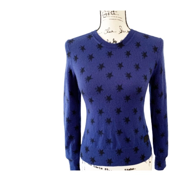 Coach Sweater Size S Button Back - Picture 2 of 8